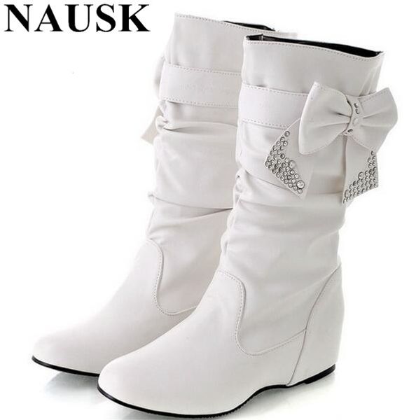big size 34-44 new fashion flat boots women snow boots and slip-on round toe women winter shoes, Black
big size 34-44 new fashion flat boots women snow boots and slip-on round toe women winter shoes, Black