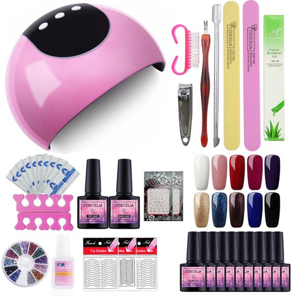 nail kit coscelia nail set gel varnish set 10 color uv gel polish led lamp varnish polish manicure
nail kit coscelia nail set gel varnish set 10 color uv gel polish led lamp varnish polish manicure