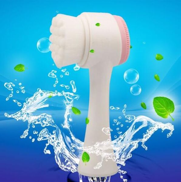silicone facial cleansing brush portable size 3d face cleaning massage tool double sides multifunctional face brush
silicone facial cleansing brush portable size 3d face cleaning massage tool double sides multifunctional face brush