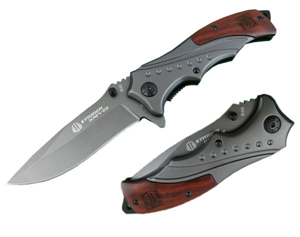 Strider B46 Folding Pocket Knives 5CR13MOV 56HRC Blade Tactical Rescue Knife Steel+Wood Handle Outdoor Survival Camping Gear Wholesale P142Q
Strider B46 Folding Pocket Knives 5CR13MOV 56HRC Blade Tactical Rescue Knife Steel+Wood Handle Outdoor Survival Camping Gear Wholesale P142Q