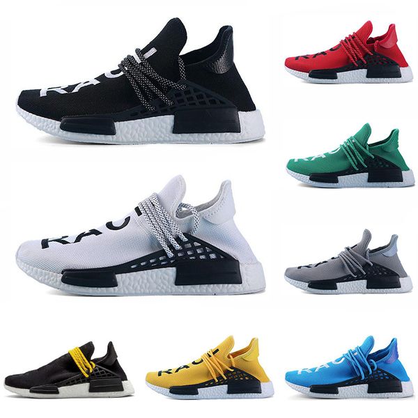 Original human race running shoes yellow black red grey white Pharrell Williams mens trainer women sneaker fashion sports shoe size 5.5-12
Original human race running shoes yellow black red grey white Pharrell Williams mens trainer women sneaker fashion sports shoe size 5.5-12