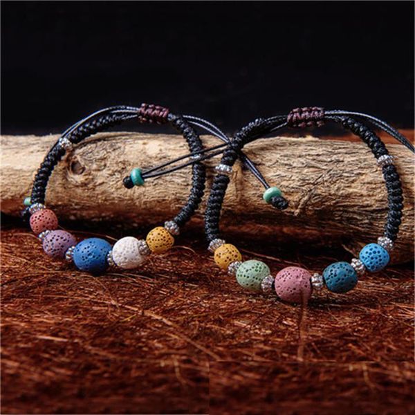 new fashion lava-rock jewelry sweet women beaded bracelets personality charm wristband bangle adjustable xmas gift, Black
new fashion lava-rock jewelry sweet women beaded bracelets personality charm wristband bangle adjustable xmas gift, Black