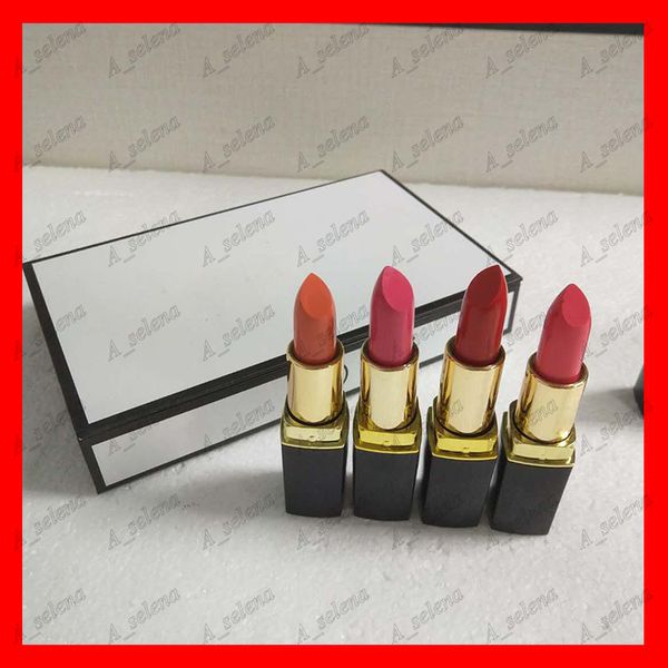 popular brand lip makeup matte lipstick 4 color black tube matte lipstick 4pcs/set ing
popular brand lip makeup matte lipstick 4 color black tube matte lipstick 4pcs/set ing