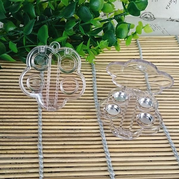 flower clear plastic empty box 4 grids eye shadow blusher cosmetic packing refillable case 58x55x11mm f330
flower clear plastic empty box 4 grids eye shadow blusher cosmetic packing refillable case 58x55x11mm f330