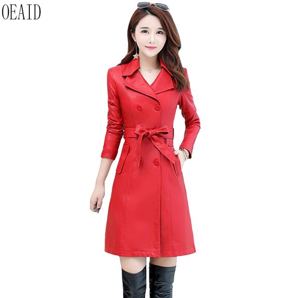 big size leather coat women 2018 new women leather jacket long slim spring and autumn motorcycle female clothing black
big size leather coat women 2018 new women leather jacket long slim spring and autumn motorcycle female clothing black