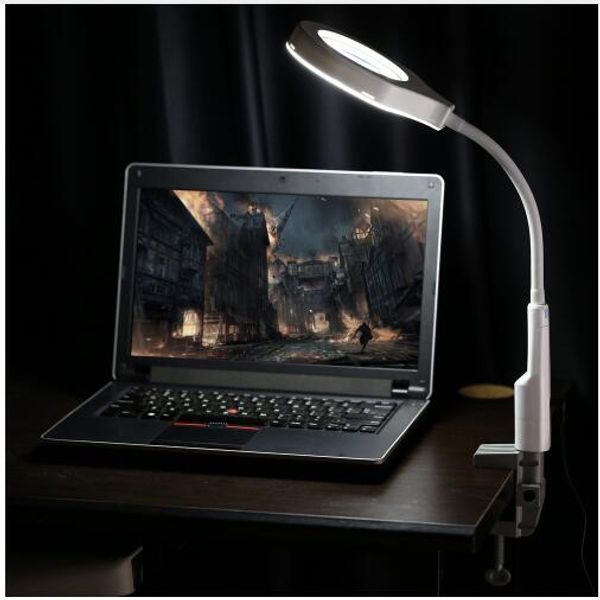 versatile 2 in 1 led lighted magnifier and desk lamp flexible practical hands-magnifying tool with c clamp and base holder
versatile 2 in 1 led lighted magnifier and desk lamp flexible practical hands-magnifying tool with c clamp and base holder