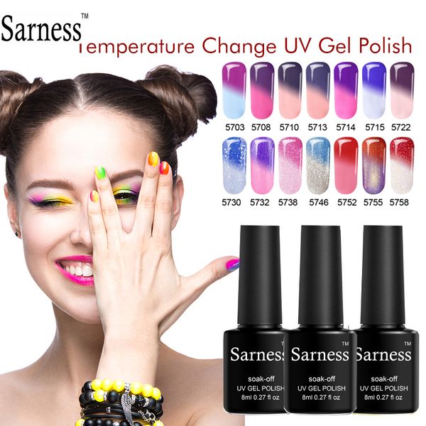 sarness 29color thermo gel polish glitter temperature change color uv gel nail polish soak off lucky primer varnish nail art, Red;pink
sarness 29color thermo gel polish glitter temperature change color uv gel nail polish soak off lucky primer varnish nail art, Red;pink