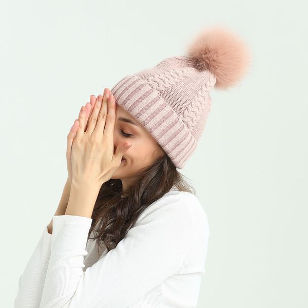 pom pom hat women beanie hat women's beanies black pink gray color 30% wool 70% acrylic solid pattern fur, Blue;gray
pom pom hat women beanie hat women's beanies black pink gray color 30% wool 70% acrylic solid pattern fur, Blue;gray