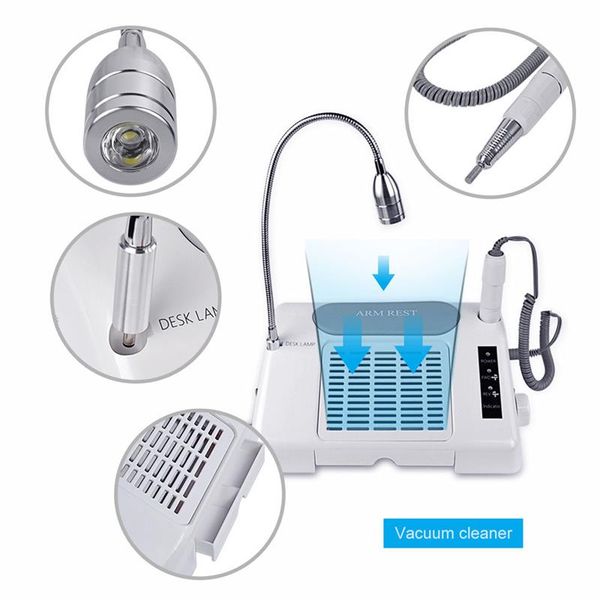 3 in 1 electric nail file 35000 rpm nail drill uction du t collector machine and de k lamp alon manicure tool
3 in 1 electric nail file 35000 rpm nail drill uction du t collector machine and de k lamp alon manicure tool