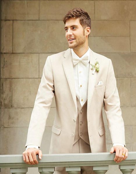 custom made beige slim fit men suits for wedding tuxedos costume homme 3 piece(jacket+pants+vest) groomsman suits man prom wear, Black;gray
custom made beige slim fit men suits for wedding tuxedos costume homme 3 piece(jacket+pants+vest) groomsman suits man prom wear, Black;gray