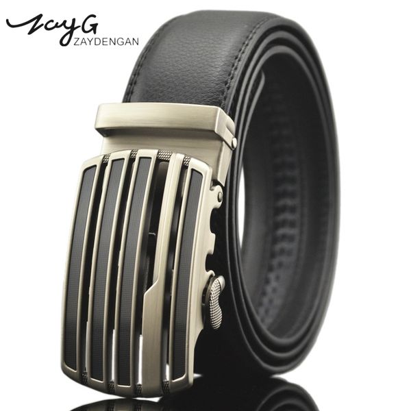 zayg fashion men metal automatic buckle leather luxury belts designers business male alloy buckle for belt openwork stripes belt, Black;brown
zayg fashion men metal automatic buckle leather luxury belts designers business male alloy buckle for belt openwork stripes belt, Black;brown