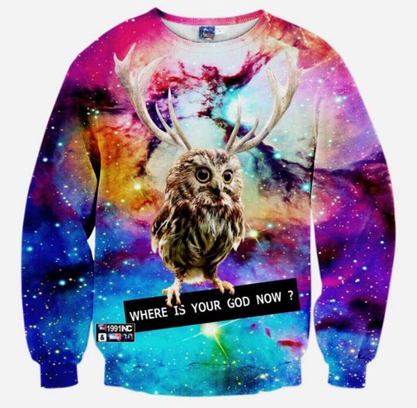 men spring autumn new european and american leisure fashion trend boutique personality digital owl print round neck jacket /s-xl, Black
men spring autumn new european and american leisure fashion trend boutique personality digital owl print round neck jacket /s-xl, Black