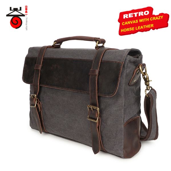 vintage men crossbody bag canvas and men handbag briefcase casual travel shoulder messenger bag
vintage men crossbody bag canvas and men handbag briefcase casual travel shoulder messenger bag