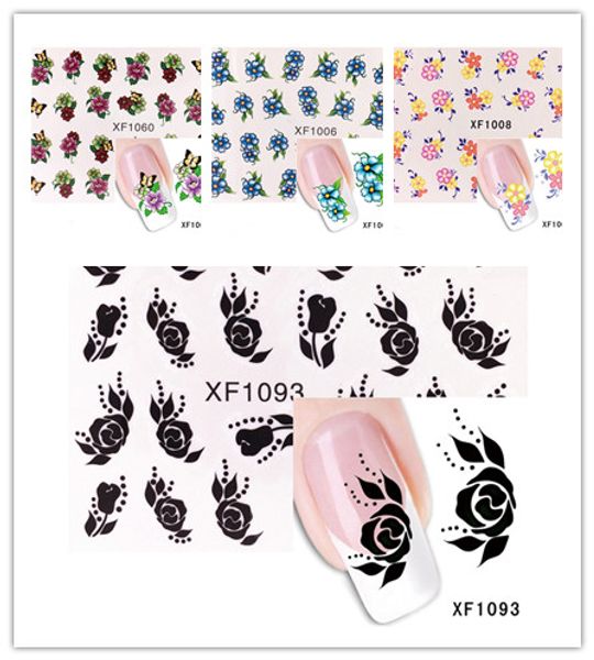 1 pcs flowers nail stickers succulent plants water decal ocean cat pattern 3d manicure sticker nail art decoration m3t23, Black
1 pcs flowers nail stickers succulent plants water decal ocean cat pattern 3d manicure sticker nail art decoration m3t23, Black
