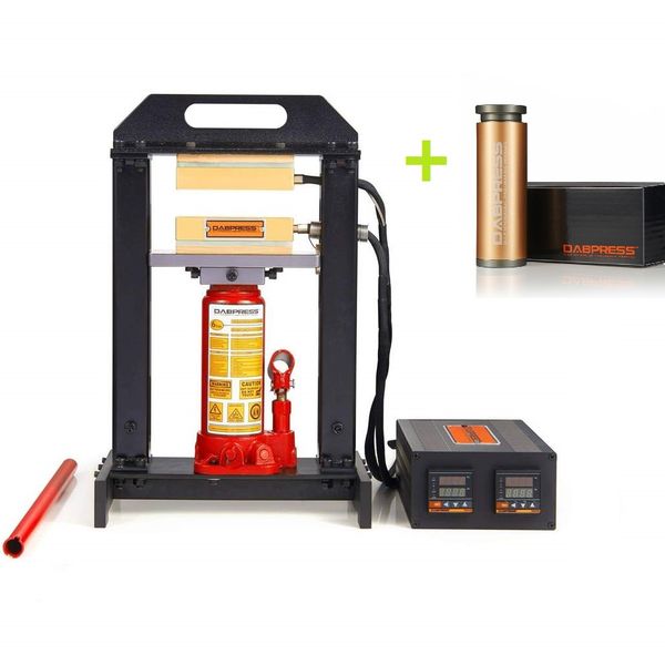 6-ton hydraulic rosin press 3x5 inch dual heating rosin press plates all-in-one rosin tech heat press machine
6-ton hydraulic rosin press 3x5 inch dual heating rosin press plates all-in-one rosin tech heat press machine