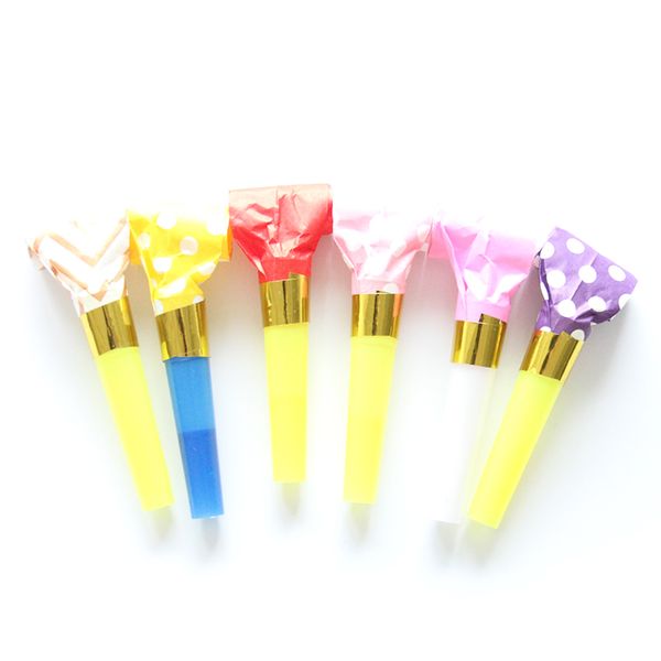 6pcs/lot noise maker blowout plastic whistle kid's birthday party fittings party supplies decorative toys
6pcs/lot noise maker blowout plastic whistle kid's birthday party fittings party supplies decorative toys