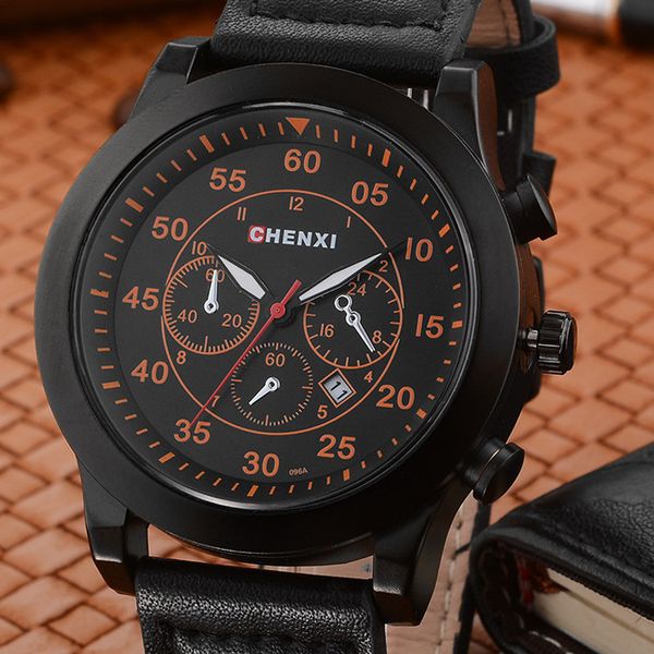 famous men original desgin clock fashion leisure dress quartz hours business leather sports watch relogio masculino, Slivery;brown
famous men original desgin clock fashion leisure dress quartz hours business leather sports watch relogio masculino, Slivery;brown