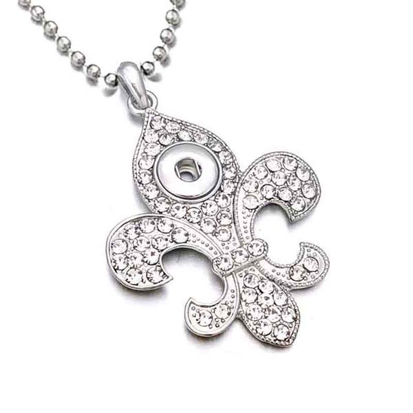 flower-de-luce 027 snap button pendant necklace fit 12mm buttons for women charm fashion interchangeable jewelry, Silver
flower-de-luce 027 snap button pendant necklace fit 12mm buttons for women charm fashion interchangeable jewelry, Silver