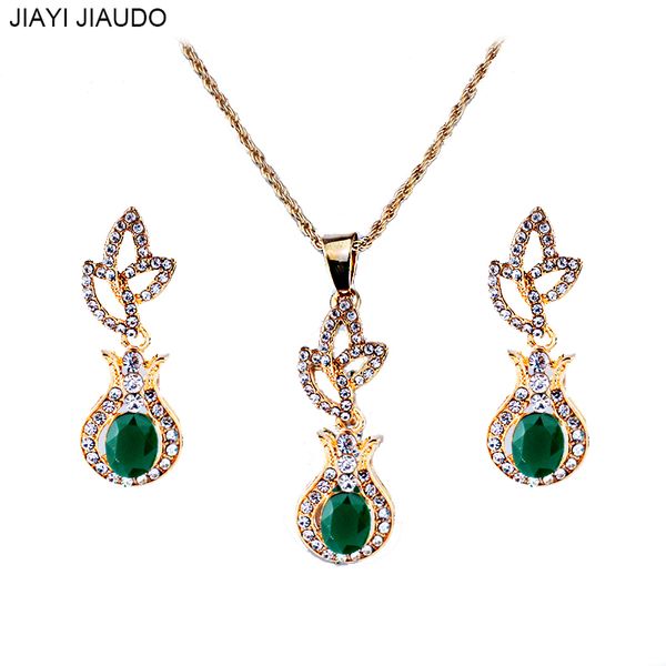 jiayijiaduo turkish women's jewelry set jewelry green pendant earrings gift set wholesale dropshipping, Silver
jiayijiaduo turkish women's jewelry set jewelry green pendant earrings gift set wholesale dropshipping, Silver