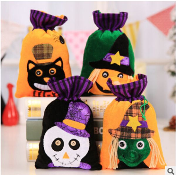 new style halloween non-woven drawstring candy gift bags pumpkin witch skull black cat canvas tote bag for halloween party decoration
new style halloween non-woven drawstring candy gift bags pumpkin witch skull black cat canvas tote bag for halloween party decoration