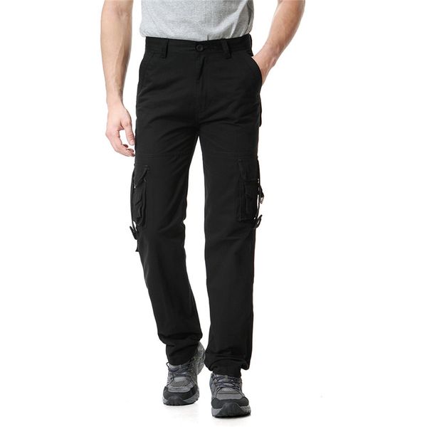 aowofs 2018 autumn winter mens cargo pant loose multi pocket cotton pants men safari style male long trousers plus size 36 38 40, Black
aowofs 2018 autumn winter mens cargo pant loose multi pocket cotton pants men safari style male long trousers plus size 36 38 40, Black