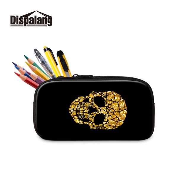 dispalang skull print cool makeup pouch office school supplies pencil case bag big capacity storage pen bag stationery purse
dispalang skull print cool makeup pouch office school supplies pencil case bag big capacity storage pen bag stationery purse