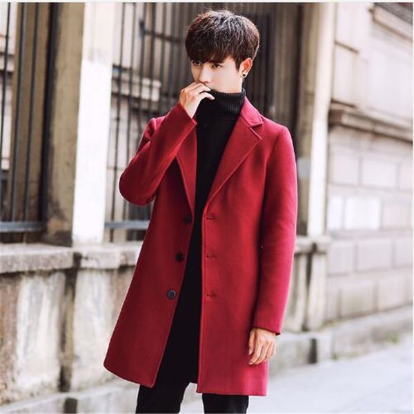 2018 new long woolen trench coat men windbreak winter fashion mens overcoat quality warm trench coat male jackets size -5xl, Tan;black
2018 new long woolen trench coat men windbreak winter fashion mens overcoat quality warm trench coat male jackets size -5xl, Tan;black