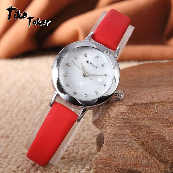 tike toker,new women's watch fashion sports digital wristwatches leather small and exquisite bracelet watch femme relogio clock, Slivery;brown
tike toker,new women's watch fashion sports digital wristwatches leather small and exquisite bracelet watch femme relogio clock, Slivery;brown