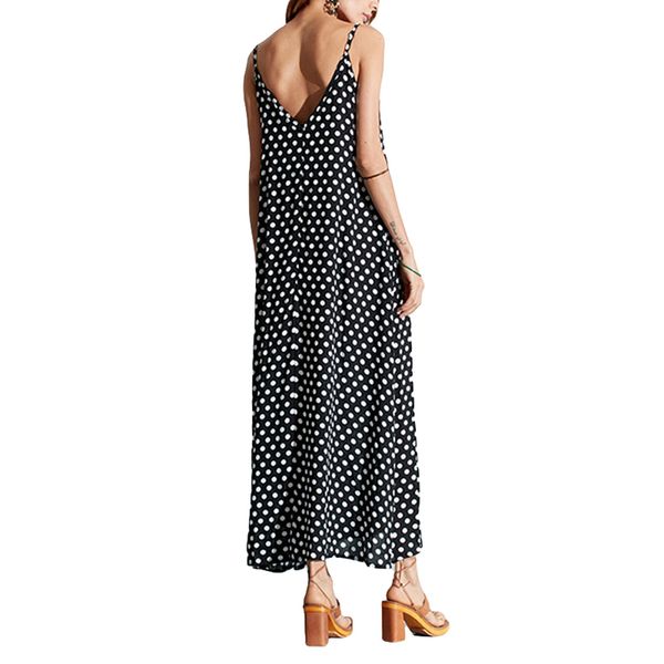 straight 5xl plus size summer dress women polka dot print v neck sleeveless sundress loose maxi long beach bohemian vintage dress, Black;gray
straight 5xl plus size summer dress women polka dot print v neck sleeveless sundress loose maxi long beach bohemian vintage dress, Black;gray