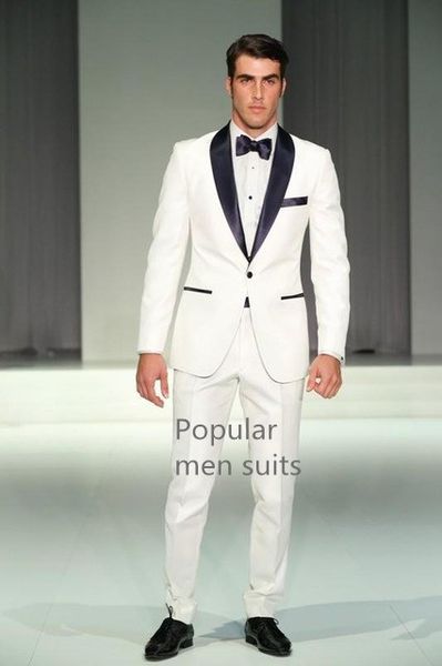 custom made shawl lapel ivory men suits best men wedding suits groom tuxedos casual dinner prom dress 2-piece (jacket+pants+ti, White;black
custom made shawl lapel ivory men suits best men wedding suits groom tuxedos casual dinner prom dress 2-piece (jacket+pants+ti, White;black
