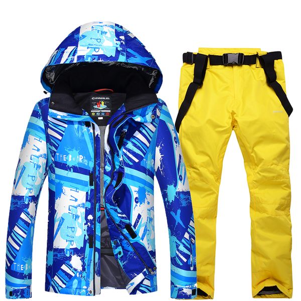 new skiing set snowboarding sets men jackets + pants very warm windproof waterproof snow suit outdoor winter clothes
new skiing set snowboarding sets men jackets + pants very warm windproof waterproof snow suit outdoor winter clothes