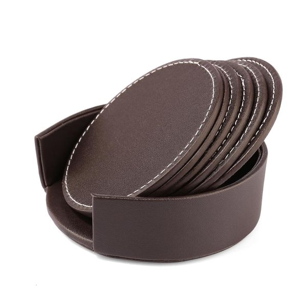 e-show 6pcs pu leather heat-resistance placemat cup mats coffee mug drink coasters cup cushion s
e-show 6pcs pu leather heat-resistance placemat cup mats coffee mug drink coasters cup cushion s