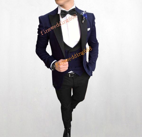 высокое качество groomsmen пик лацкан красивый одна кнопка жених смокинги мужские костюмы свадьба / выпускной вечер / ужин шафер блейзер (ку, Black;gray
высокое качество groomsmen пик лацкан красивый одна кнопка жених смокинги мужские костюмы свадьба / выпускной вечер / ужин шафер блейзер (ку, Black;gray