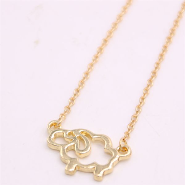 fashion sheep pendant animal necklace hollow out design three color optional for women design chain of clavicle, Silver
fashion sheep pendant animal necklace hollow out design three color optional for women design chain of clavicle, Silver