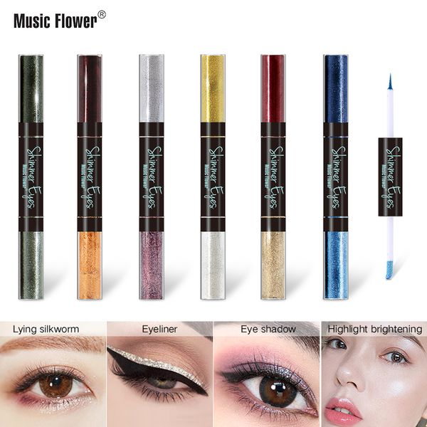 music flower cosmetics makeup dazzling & dramatic eyeshadow cream glitter shimmer long lasting water-proof liquid eye liner pen
music flower cosmetics makeup dazzling & dramatic eyeshadow cream glitter shimmer long lasting water-proof liquid eye liner pen