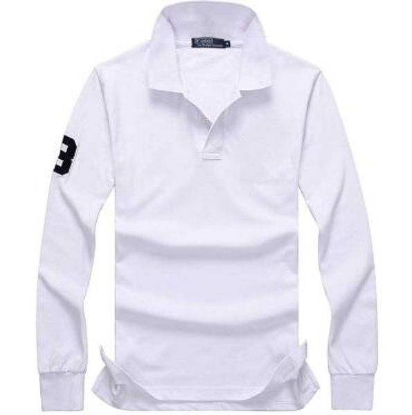 In 2018, the fashionable and high-quality shirt collar shirt, the long sleeve Polo shirts are delivered free of charge.