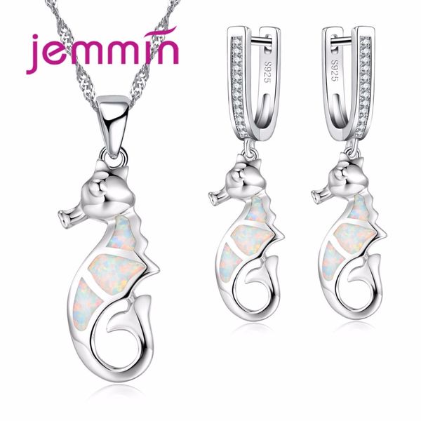 jemmin trendy fine 925 sterling silver party jewelry sets for women accessory white fire opal pendant necklace and earrings set, Black
jemmin trendy fine 925 sterling silver party jewelry sets for women accessory white fire opal pendant necklace and earrings set, Black