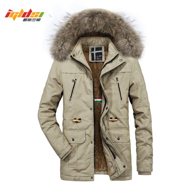 new 2018 winter jackets men's warm casual thick outwear slim fit brand long parkas jacket male fur collar coats down parkas 2xl, Black
new 2018 winter jackets men's warm casual thick outwear slim fit brand long parkas jacket male fur collar coats down parkas 2xl, Black