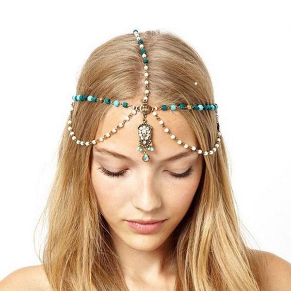 new arrival bridal hair accessories head chain women vintage boho headpiece jewelry wedding color forehead tiara 233, Golden;white
new arrival bridal hair accessories head chain women vintage boho headpiece jewelry wedding color forehead tiara 233, Golden;white