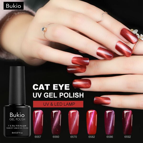 bukio glitter gel lacquer cat's eye gel paint for nail art design decorations for nails all manicure magnet varnish, Red;pink
bukio glitter gel lacquer cat's eye gel paint for nail art design decorations for nails all manicure magnet varnish, Red;pink