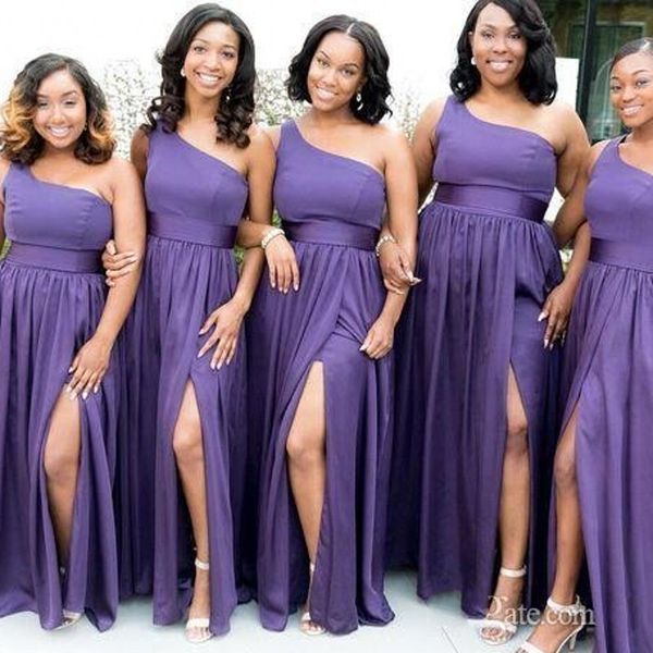 african 2019 a line purple bridesmaid dresses one shoulder high side split wedding party dress chiffon maid of honor gowns bc0308
african 2019 a line purple bridesmaid dresses one shoulder high side split wedding party dress chiffon maid of honor gowns bc0308