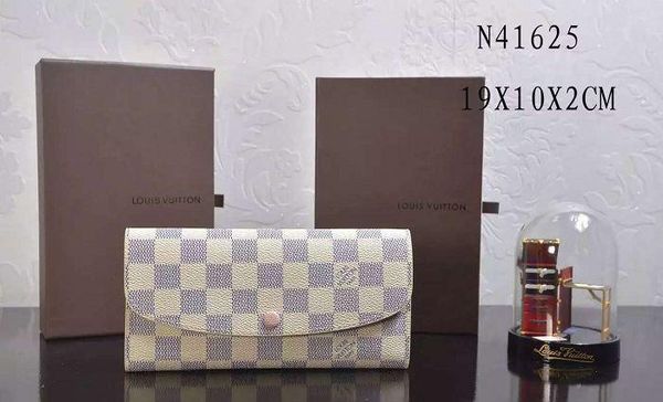 Damier Azur Canvas Women's Wallet N41625 Emilie Wallet OXIDIZED LEATHER CLUTCHES EVENING LONG CHAIN WALLETS COMPACT PURSE
Damier Azur Canvas Women's Wallet N41625 Emilie Wallet OXIDIZED LEATHER CLUTCHES EVENING LONG CHAIN WALLETS COMPACT PURSE
