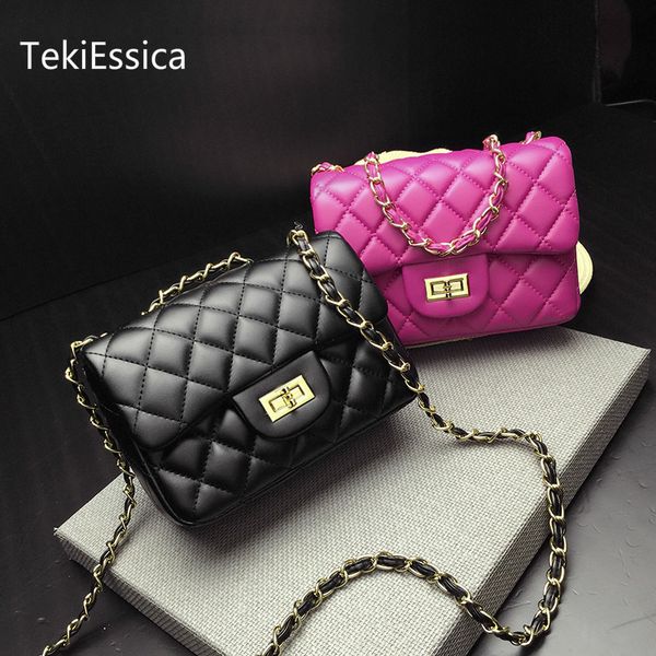 tekiessica leather quilted bag women crossbody shoulder bags lady designer brand women messenger bags small girl gold balck pink y18102204
tekiessica leather quilted bag women crossbody shoulder bags lady designer brand women messenger bags small girl gold balck pink y18102204