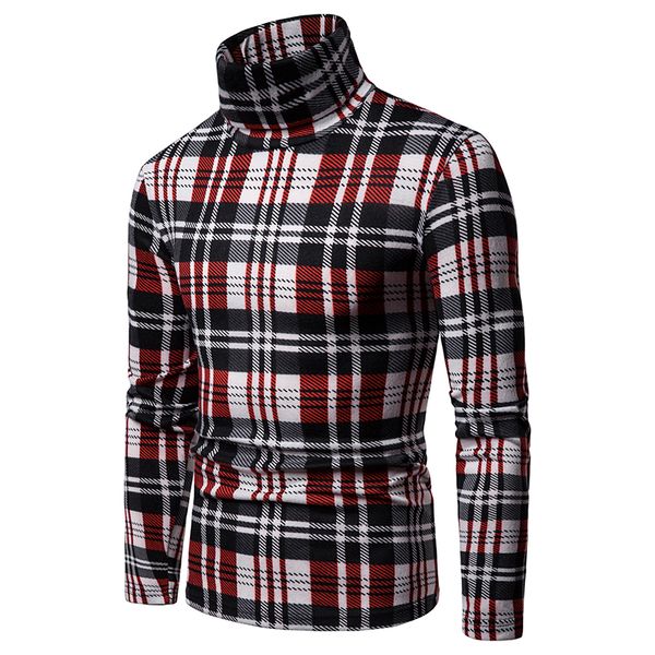 jcchenfs 2018 spirng autumn men sweaters casual male turtleneck thin slim fit plaid knitwear brand man's clothing sweater, White;black
jcchenfs 2018 spirng autumn men sweaters casual male turtleneck thin slim fit plaid knitwear brand man's clothing sweater, White;black