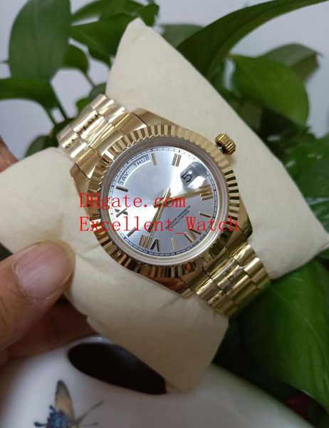 sell fashion watches 40 mm 228238 228235 day date president 18k yellow gold silver dial asian 2813 automatic mechanical men's wristwa, Slivery;brown
sell fashion watches 40 mm 228238 228235 day date president 18k yellow gold silver dial asian 2813 automatic mechanical men's wristwa, Slivery;brown