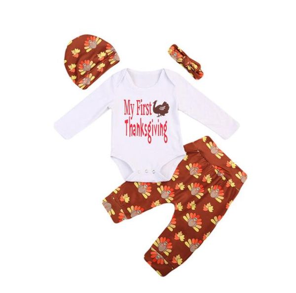 newborn babys boy girl thanksgiving clothes romper pants headband hat 3pcs set outfits baby turkey geometric baby boy clothes boutique 0-18m, White
newborn babys boy girl thanksgiving clothes romper pants headband hat 3pcs set outfits baby turkey geometric baby boy clothes boutique 0-18m, White