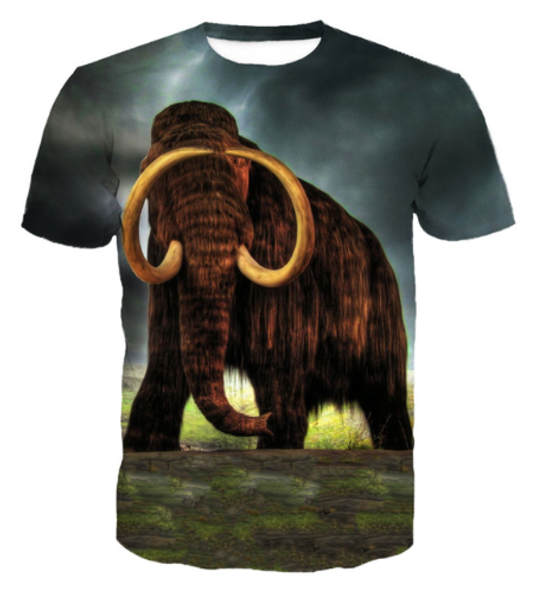 new arrival men/women furious mammoth 3d printed t-shirt summe style fashion casual t-shirt s-xxxxxxxl u571, White;black
new arrival men/women furious mammoth 3d printed t-shirt summe style fashion casual t-shirt s-xxxxxxxl u571, White;black
