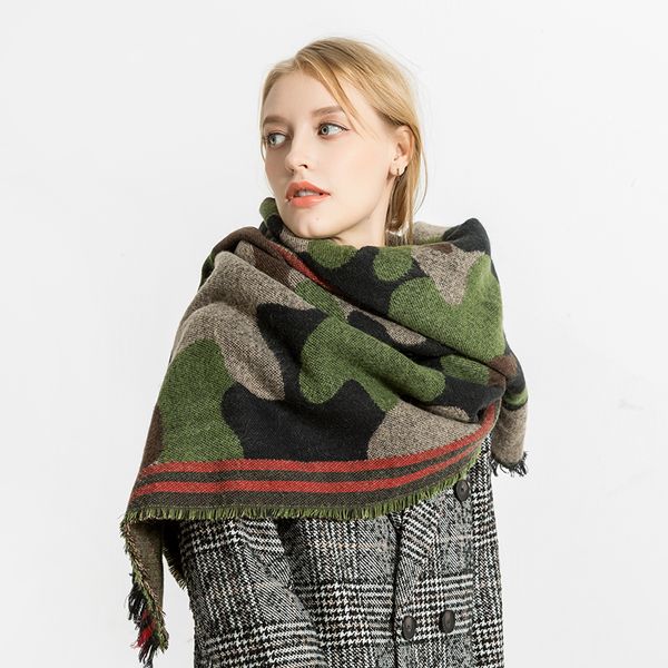 Scarf Women Winter Blanket Scarf Camouflage Jacquard Scarf New Pashmina Infinity Shawls and Wraps Warm Soft
Scarf Women Winter Blanket Scarf Camouflage Jacquard Scarf New Pashmina Infinity Shawls and Wraps Warm Soft
