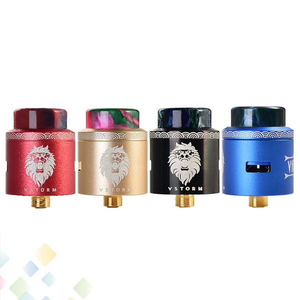 Authentic Vapor Storm Lion RDA 24 mm Atomizer 510 Thread Dual Core Coil Vape Ecig 3 Stages Airflow Control Tank DHL Free
Authentic Vapor Storm Lion RDA 24 mm Atomizer 510 Thread Dual Core Coil Vape Ecig 3 Stages Airflow Control Tank DHL Free
