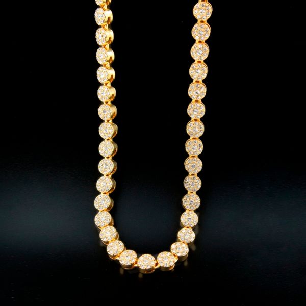 men's 1 row cluster chain iced out yellow gold color hip hop bling cz men chain necklace jewelry, Silver
men's 1 row cluster chain iced out yellow gold color hip hop bling cz men chain necklace jewelry, Silver
